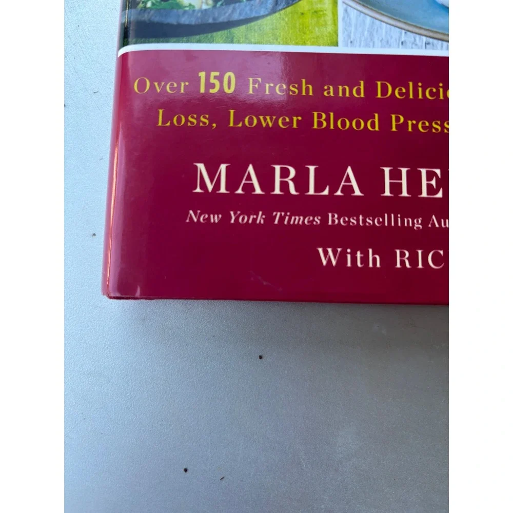 The Everyday DASH Diet Cookbook Marla Heller Hardcover 1st Ed 2013 150+ Recipes